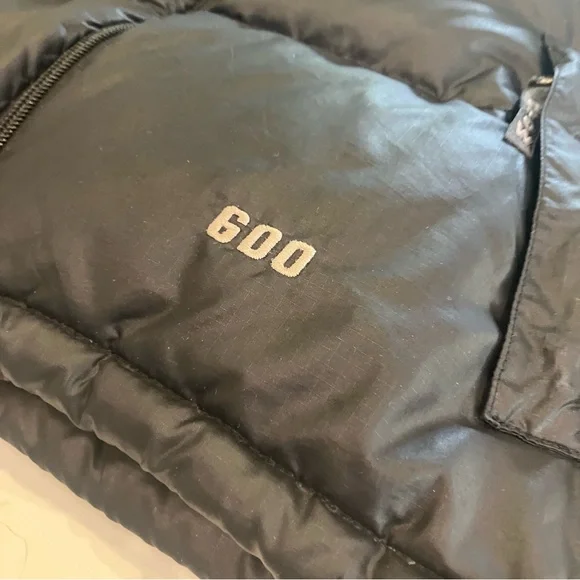The North Face Vest Black 600 Goose Down Insulated Puffer Outdoors Boys XL - Picture 10 of 16